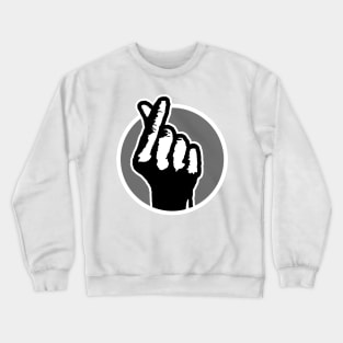 Finger Heart (red) Crewneck Sweatshirt